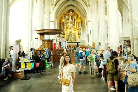 Panorámica de la iglesia Sint-Joriskerk