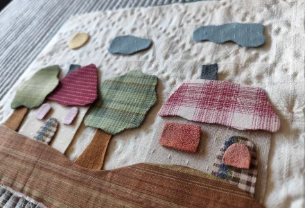 Todo listo para coser las aplicaciones